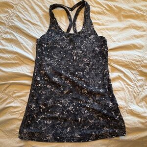 Lululemon Black and White Tank